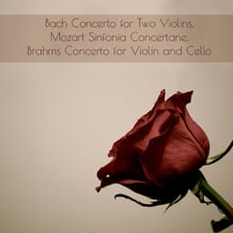 Bach Concerto for Two Violins, Mozart Sinfonia Concertane, Brahms Concerto for Violin and Cello - Jascha Heifetz