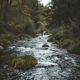 Dormir En El Abrazo Del Arroyo: Suaves Melodías Nocturnas - Horizontes infinitos