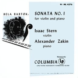 Bartók: Violin Sonata No. 1, Sz. 75 - Béla Bartók