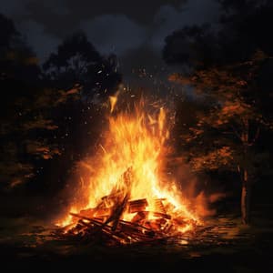 Fire Relaxation: Warmth and Serenity Melodies - Mindful Measures