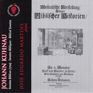 Kuhnau: Sonates bibliques - Johann Kuhnau