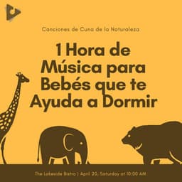 1 Hora de Música para Bebés que te Ayuda a Dormir - Canciones de Cuna de la Naturaleza