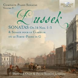 Dussek: Complete Piano Sonatas, Op. 14 Nos. 1-3, Vol. 9 - Jan Ladislav Dussek