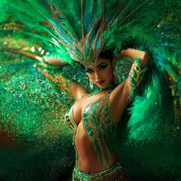 Café Carnival: Latin Sunset Lounge, Enchanted Bossa Nova Vibes, The Masquerade Jazzy Collection - Cuban Latin Collection