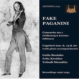 Fake Paganini Recordings 1936 - 1943 - Niccolò Paganini