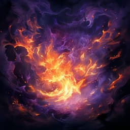 Concentración De La Llama: Enfoque Encendido Por La Música - Grabaciones de naturaleza 4D