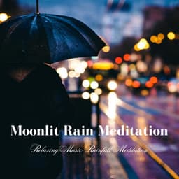Moonlit Rain Meditation: Relaxing Music Rainfall Meditation - Rain Cloud