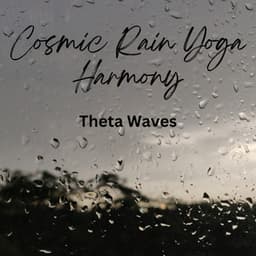 Cosmic Rain Yoga Harmony: Theta Waves - Rain and Thunder Sounds