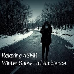 Relaxing ASMR Winter Snow Fall Ambience - Nature Field Recordings