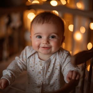 Música Para Jugar Con El Bebé: Ritmos Alegres - Canción de cuna de la luna azul