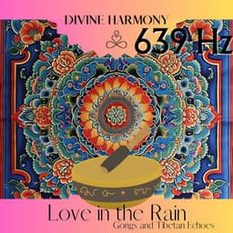 639 Hz Love in the Rain: Gongs and Tibetan Echoes - Divine Harmony