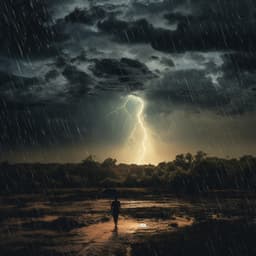 Día De Trabajo Tranquilo Con Las Gotas Del Piano Lluvioso - Siente El Clima