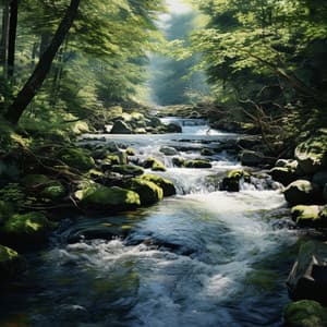 Nature's Water Symphony: Tranquil Stream Sounds - Well-Being Center
