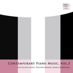 Contemporary Piano Music, Vol. 3 - Gesualdo Coggi