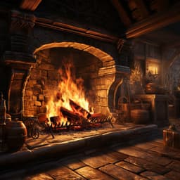 Acogedor Momento Junto Al Fuego: Música Relajante Y Llamas - Naturaleza épica