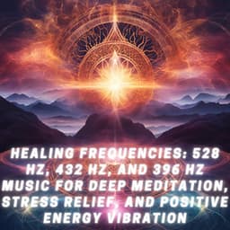 Healing Frequencies: 528 Hz, 432 Hz, and 396 Hz Music for Deep Meditation, Stress Relief, and Positive Energy Vibration - Spiritual Frequencies
