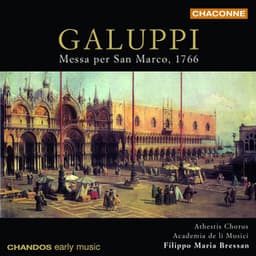 Galuppi: Messe per San Marco - Baldassare Galuppi