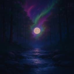 50 Flowing Soundscapes:Melodies Beneath the Moon - Sea Waves Sounds