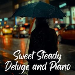 Sweet Steady Deluge and Piano - Chill Lounge