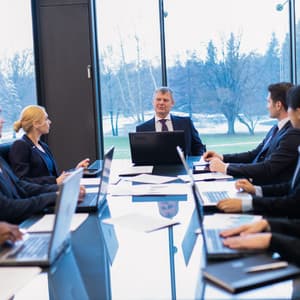 Corporate Work Serenity: Piano Rain's Depth - Working Music