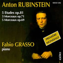 Rubinstein: 6 Etudes, Op. 81 & 3 Pieces, Op. 71 & 5 Pieces, Op. 69 - Anton Rubinstein