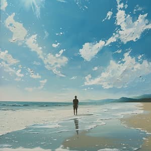 Viaje De Relajación Del Océano: Ecos Serenos De La Marea - Universo de frecuencias vegetales