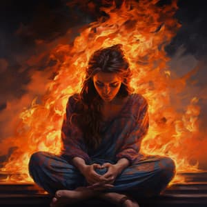 Meditación Con Fuego: Ecos Tranquilos De La Llama - Naturaleza Sonidos