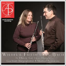 W.F. Bach: 6 Duos for Two Flutes - Wilhelm Friedemann Bach