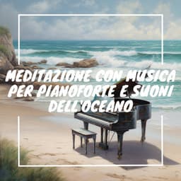 Meditazione con musica per pianoforte e suoni dell'oceano - Musica Curativa Club