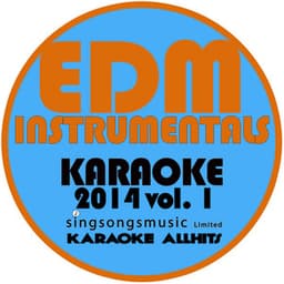 EDM Instrumentals Karaoke 2014, Vol. 1 - Karaoke All Hits