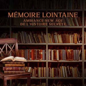Mémoire lointaine: Ambiance New Age de l'histoire secrète, Liste de lecture calme pour les lecteurs nocturnes, Piano lointain, Musique de la lune noire étendue, Arrière-plan de la bibliothèque historique - Zone de Détente