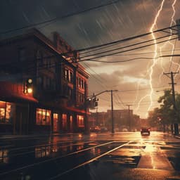 Thunder's Study Ambiance: Powerful Focus Tunes - Polysomni