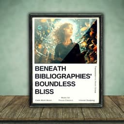 Beneath Bibliographies' Boundless Bliss - Calm Work Music