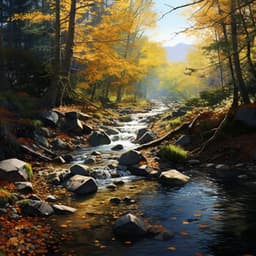 Tranquil Stream Echoes: Calming Water Melodies - Relax Yourself