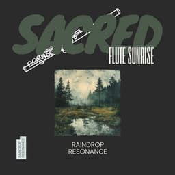 Raindrop Resonance: 432 Hz Flute for Relaxation - Sacred Flute Sunrise