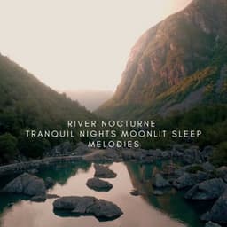 River Nocturne: Tranquil Nights Moonlit Sleep Melodies - Streaming Waves