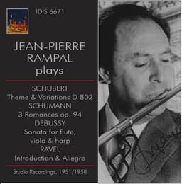 Jean-Pierre Rampal Plays Schubert, Schumann & Debussy - Jean-Pierre Rampal