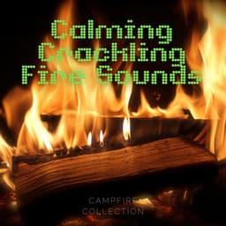 Calming Crackling Fire Sounds - Sleep Sounds of Nature & Campfire Sounds