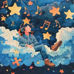 Formieren Entspannung: Verlieren Sie sich in einem Stilvollen Schlaf-Rätsel - Weißen Rauschens