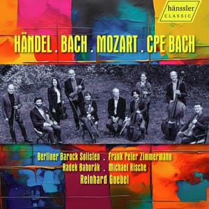Händel. Bach. Mozert. CPE Bach - Berliner Barock Solisten - Berliner Barock Solisten