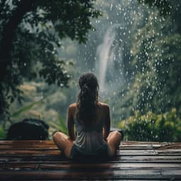 Acordes De Lluvia Binaural: Serenidad Del Yoga - Yoga Meditación