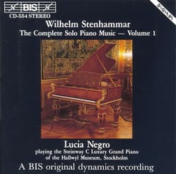 Stenhammar: Complete Solo Piano Music, Vol. 1 - Wilhelm Stenhammar