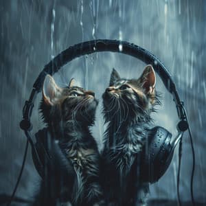 Cats and Rain Melodies: Calming Music for Felines - Sleep Cat