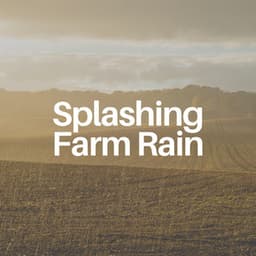 Splashing Farm Rain - Rain Sounds for Relaxation