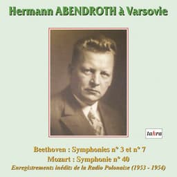 Hermann Abendroth à Varsovie - Hermann Abendroth
