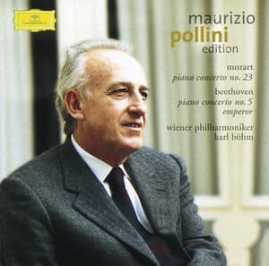 Mozart: Piano Concerto No.23 / Beethoven: Piano Concerto No.5 "Emperor" - Maurizio Pollini