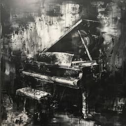 Música De Piano: Melodías Sombreadas - Pianos pacíficos