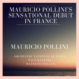 Mauricio Pollini's Sensational Debut in France - Orchestre National de Paris