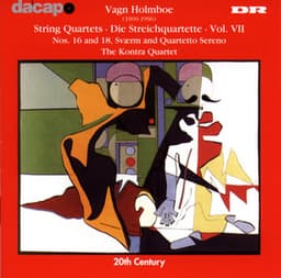 Holmboe: String Quartets Nos. 16 & 18 - Svaerm - Vagn Holmboe