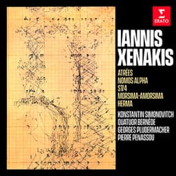 Xenakis: Nomos Alpha, ST/4, Morsima-Amorsima, Herma & Atrées - Iannis Xenakis